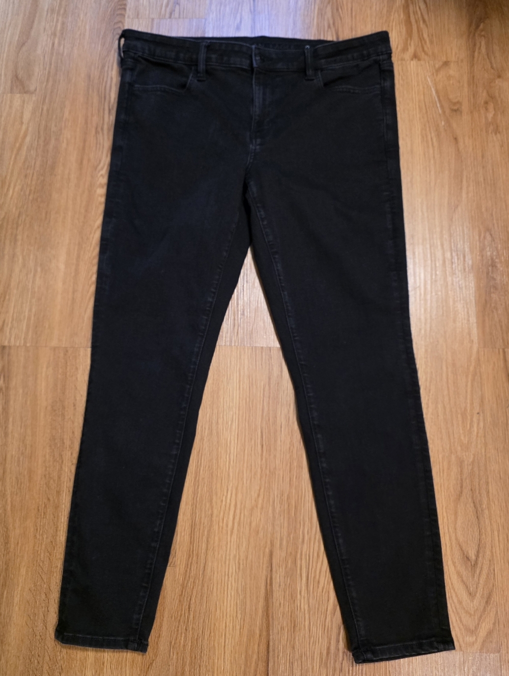 American Eagle Next Level Stretch Black Jeggings Women's 14 Reg